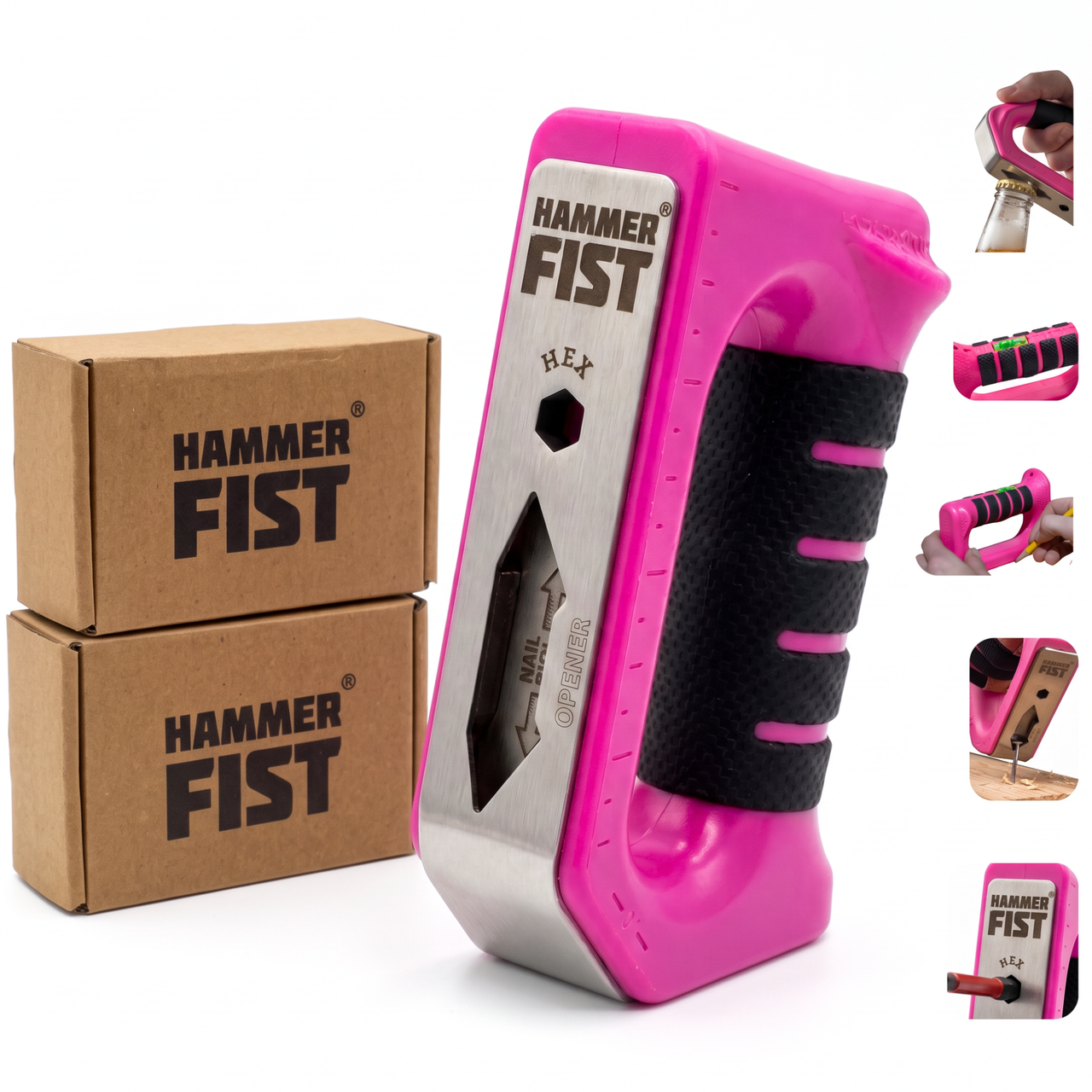 2 pack of 8 in 1 Hammer Fist with Gift boxes
